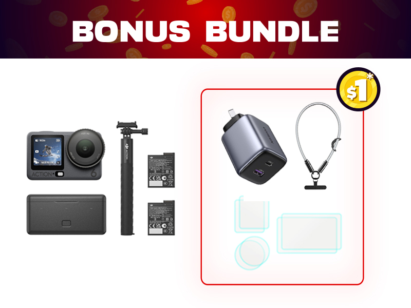 Osmo Action 6 Adventure Combo + $1 Bonus Bundle